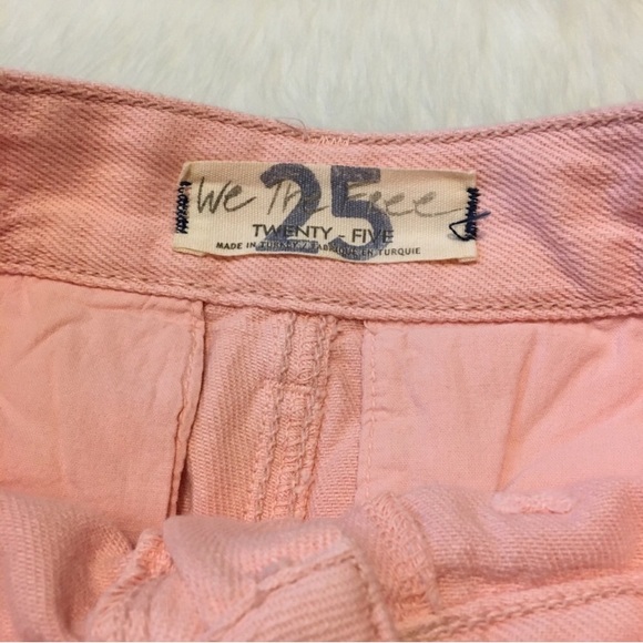 We The Free | NWT Free People Soft Pink City of Lights High Rise Jeans - Picture 12 of 14
